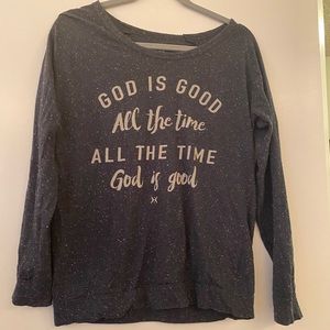 Religious Saying Sweater